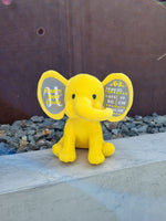 Yellow Birth Stat Elephant