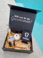 Groomsman Proposal Box Corona Beer Themed