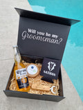 Groomsman Proposal Box Corona Beer Themed