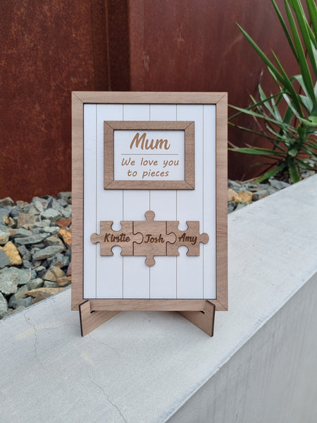 Personalised Puzzle Frame Mothers Day