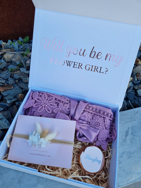 Flower Girl Proposal Box